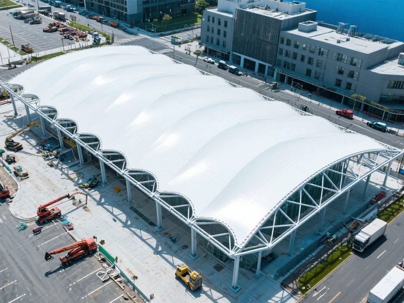 Industrial Steel Structure Canopy